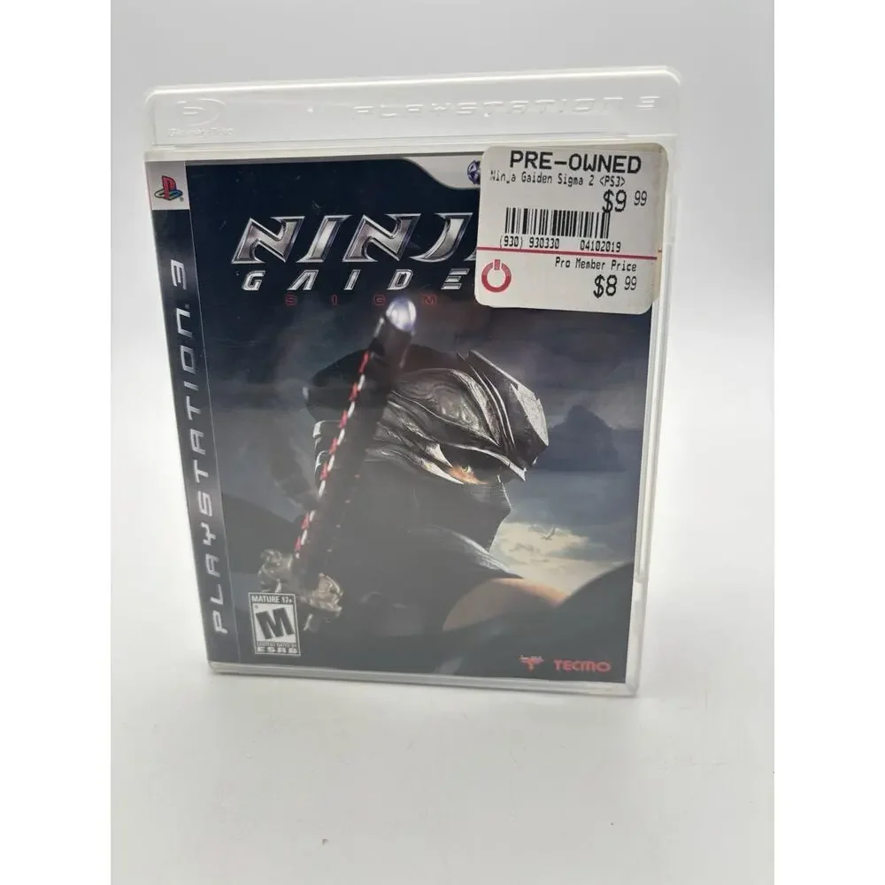 Ninja Gaiden Sigma 2 (Sony PlayStation 3 PS3) Complete CIB w/ Manual VG Cond